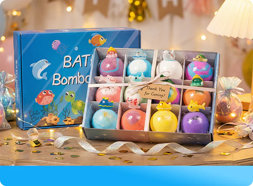 Nexirah™ - 2PCS Bath Bombs Set with Toys Inside with Toys Inside